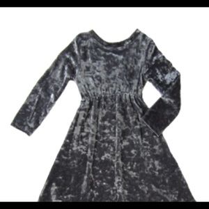 Children’s Velvet Crush Dress With Pockets